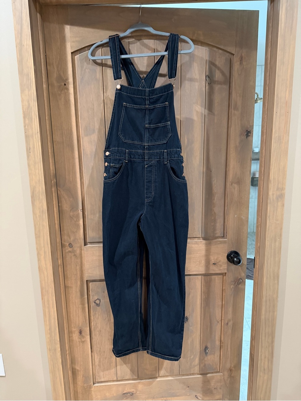 We The Free Ziggy Denim Overalls Size Medium- Classic Style